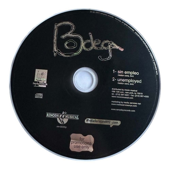 Rare CD Bodega - Sin Empleo / Unemployed - Picture 1 of 1